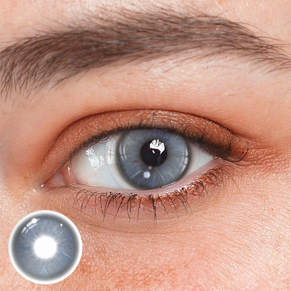 Efigenia Blue Coloured Contact Lenses